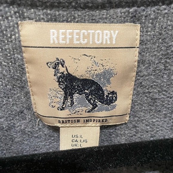 Refectory mens wool sweater large - Picture 2 of 3